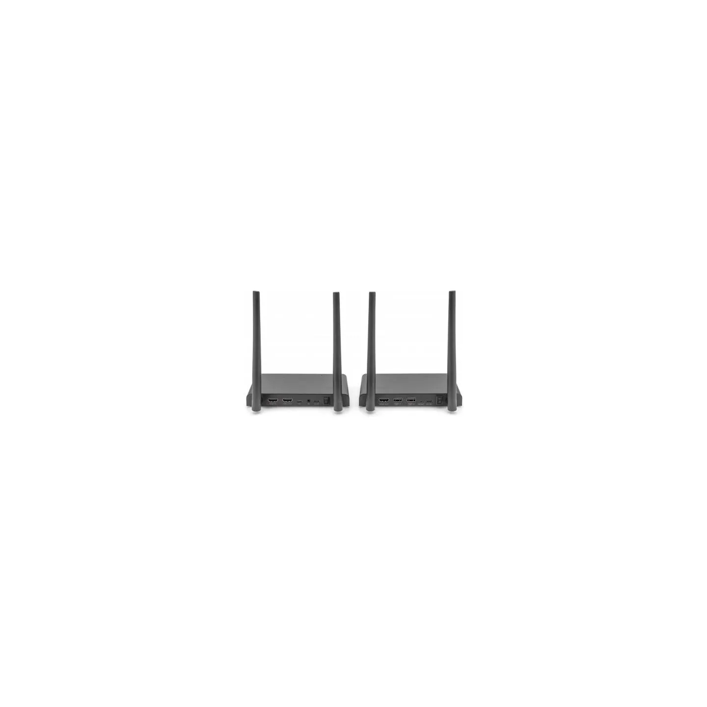 Digitus 4K Wireless HDMI KVM Extender Set, 150 m | DS-55328 | Black