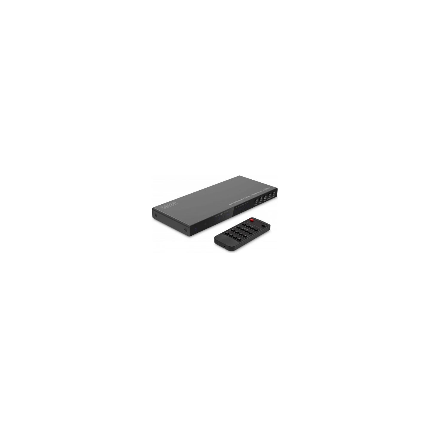 Digitus 4x2 HDMI Matrix Switch/Multi-Viewer, 4K/30Hz | DS-55345 | Black