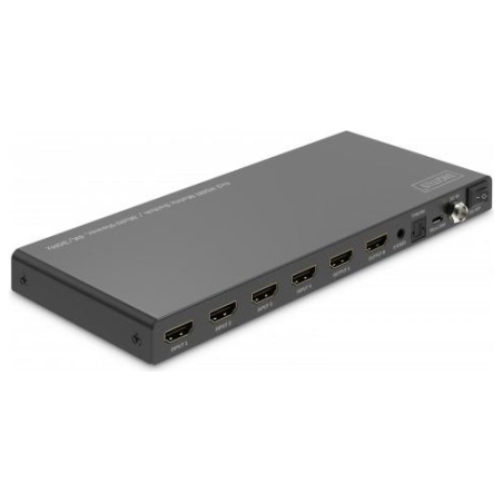 Digitus 4x2 HDMI Matrix Switch/Multi-Viewer, 4K/30Hz | DS-55345 | Black