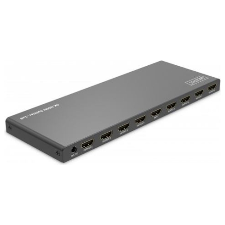 Digitus 4K HDMI Splitter, 1x8 | DS-55338 | Black
