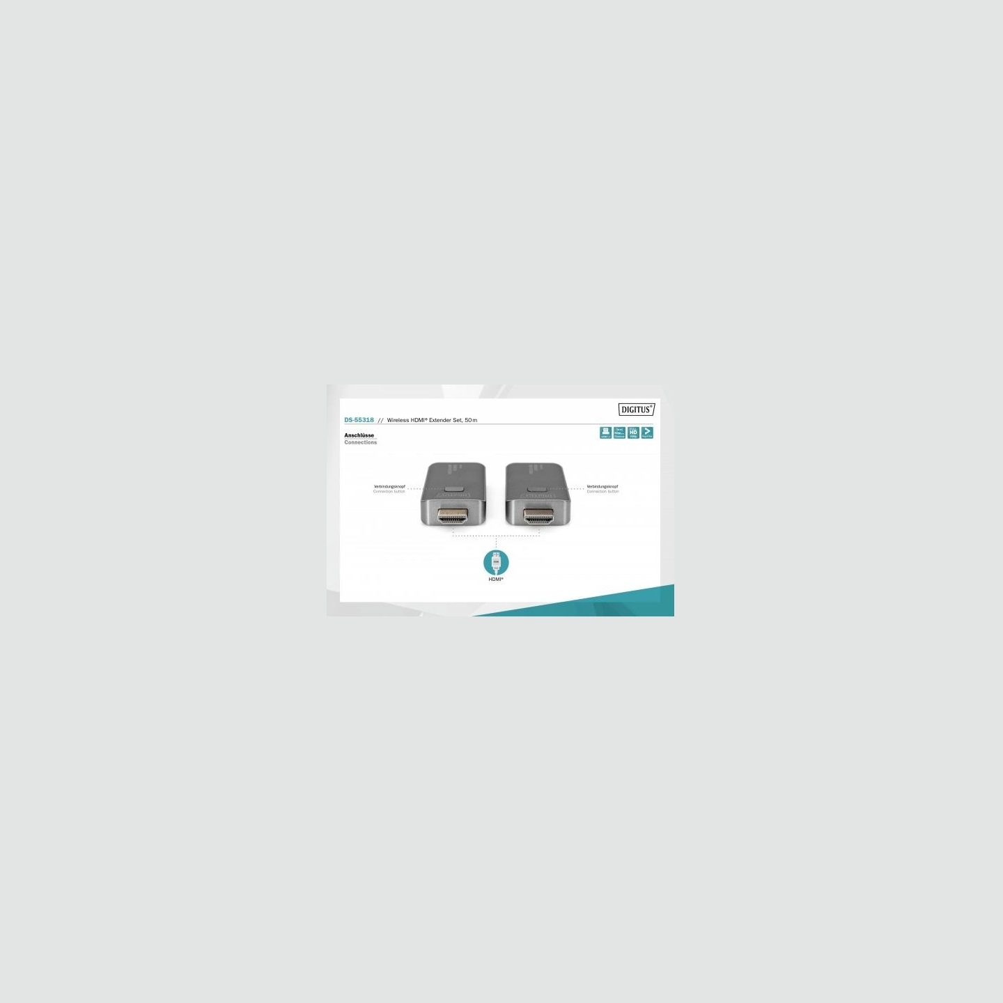 Digitus Wireless HDMI Extender DS-55318