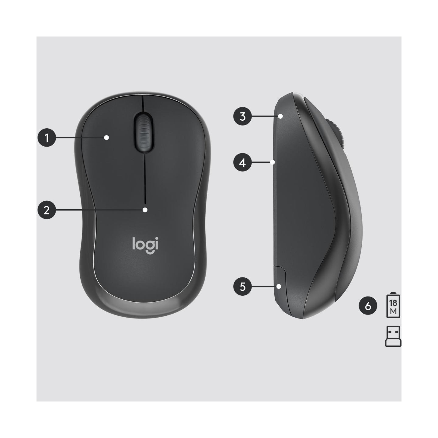 Logitech LOGI MK295 Silent Wireless Combo