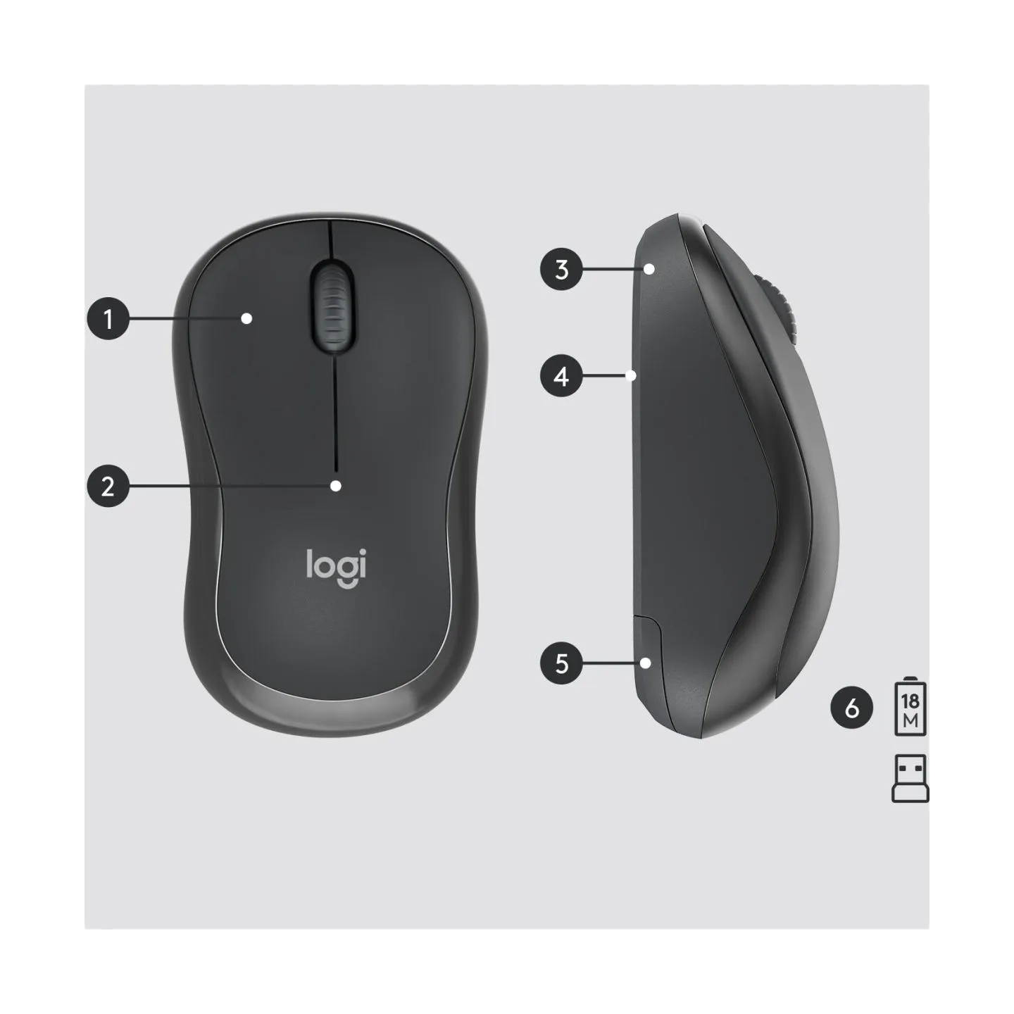 Logitech LOGI MK295 Silent Wireless Combo