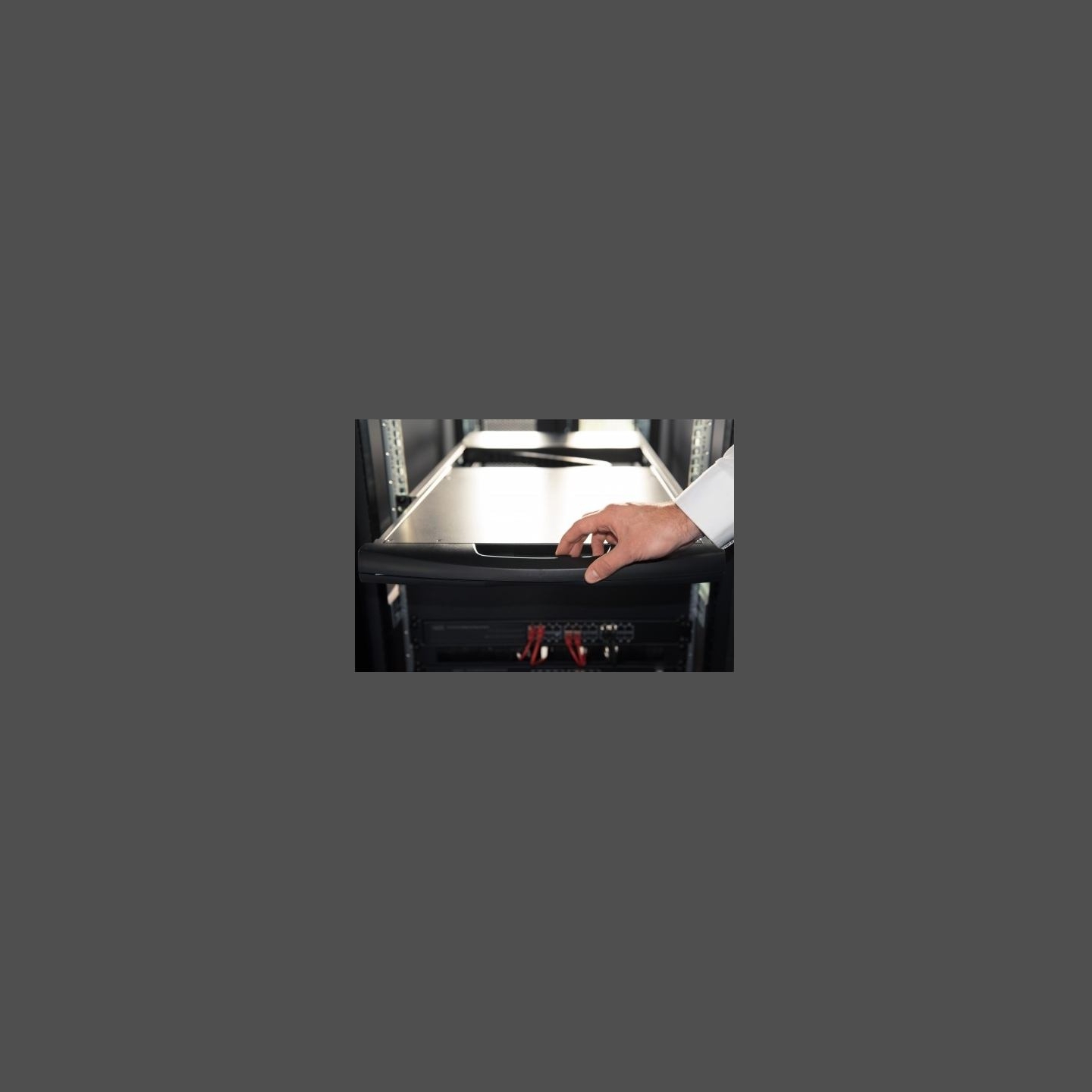 Digitus LCD Console 19inch KVM touchpad US keyboard