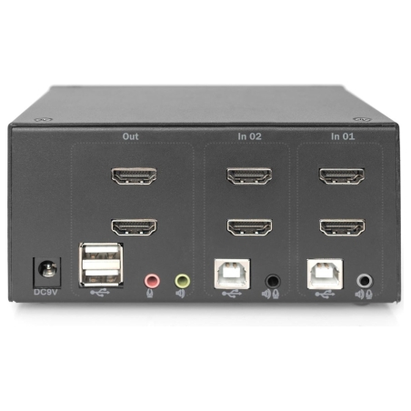 Digitus KVM switch - 2 ports DS-12860