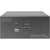 Digitus | KVM Switch, 2 Port, Dual Display, 4K, HDMI | DS-12860