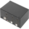 Digitus | KVM Switch, 2 Port, Dual Display, 4K, HDMI | DS-12860
