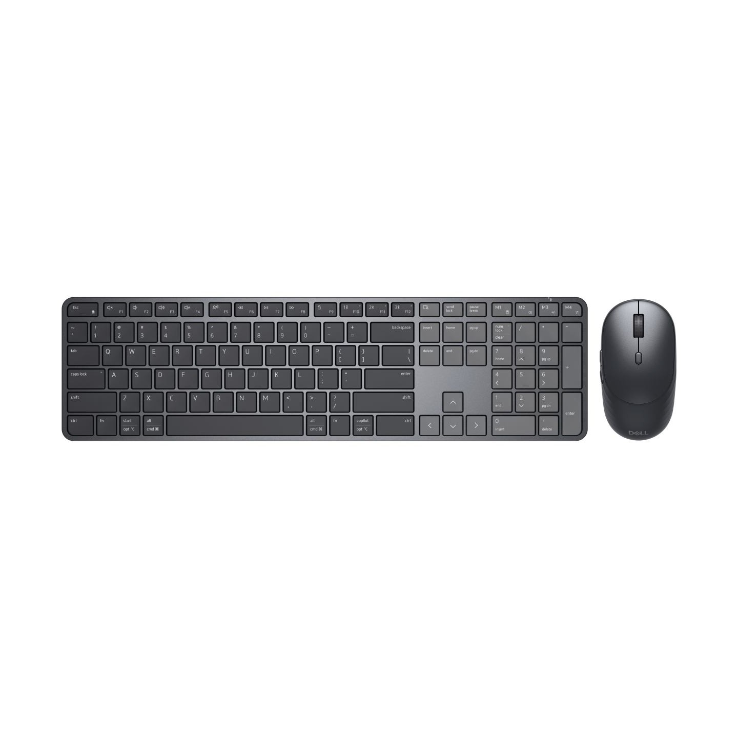 Dell Pro 7 Slim Keyboard and Mouse - KM726 - Estonian (QWERTY) / 580-BDHM