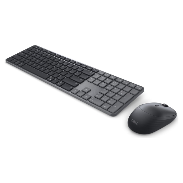 Dell Pro 7 Slim Keyboard and Mouse - KM726 - Lithuanian (QWERTY) - Black / 580-BDPB