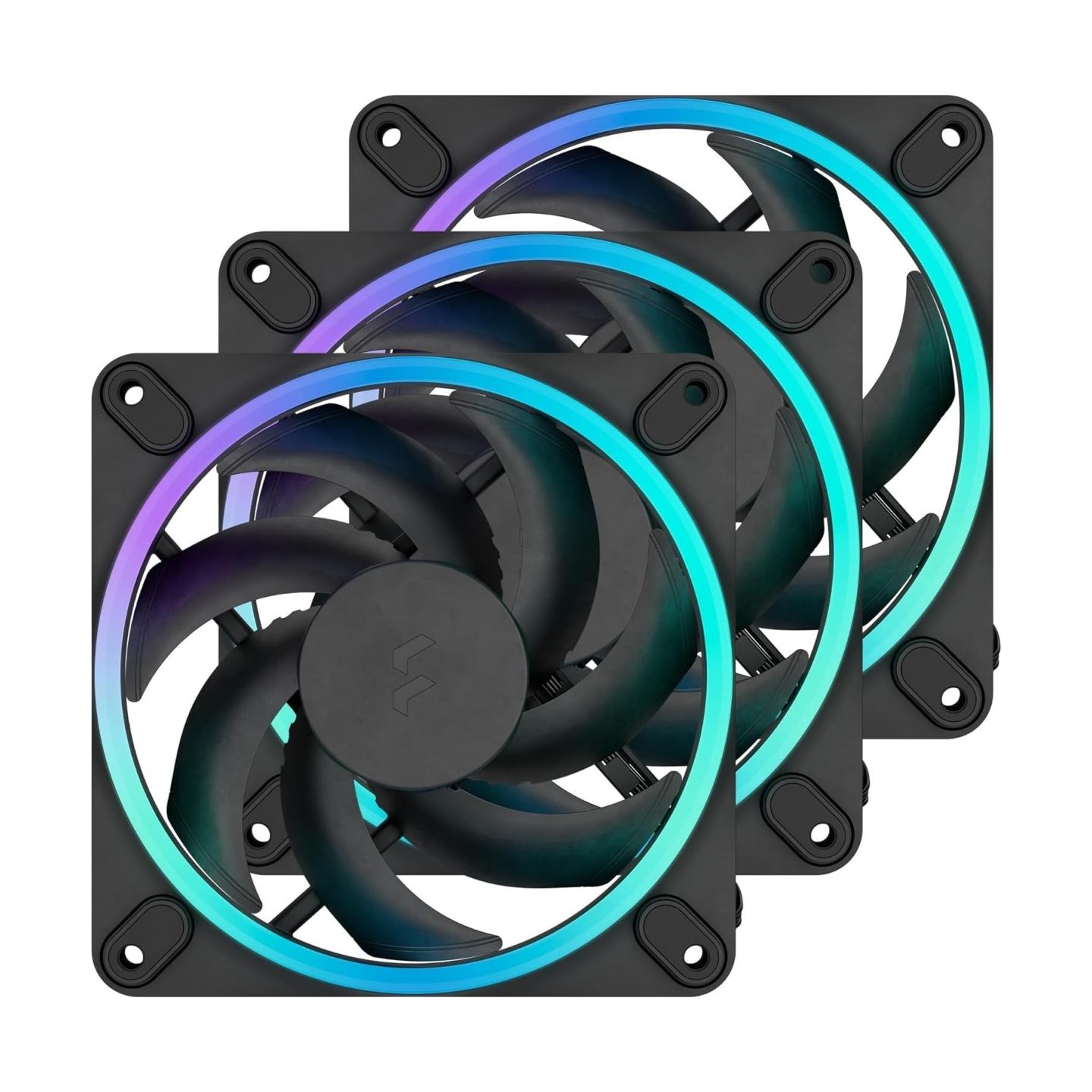 Fractal Design | Computer Fan, 3-pack | Momentum 12 RGB