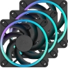 Fractal Design Momentum 12 RGB 120mm 3-pack black