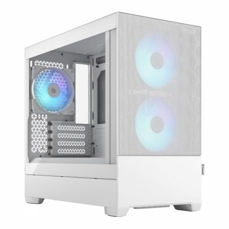 Fractal Design PC case Pop Mini Air TG Clear Tint RGB white