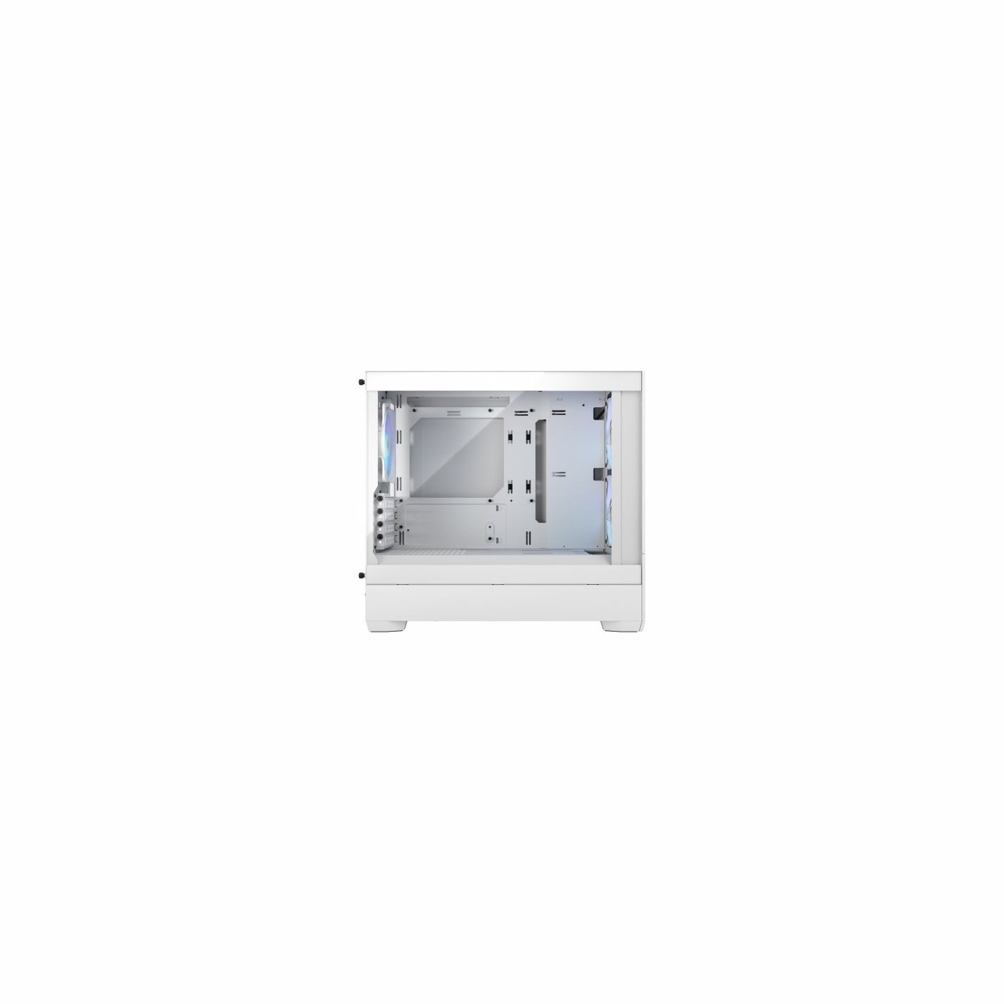 Fractal Design PC case Pop Mini Air TG Clear Tint RGB white