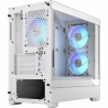 Fractal Design PC case Pop Mini Air TG Clear Tint RGB white