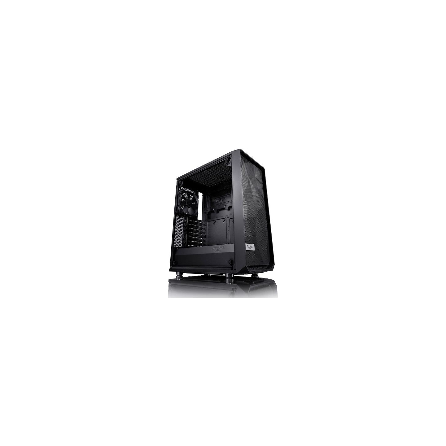 Fractal Design Meshify C Blackout Tempered Glass 2.5'/3.5' drive capacity uATX/ATX/ITX
