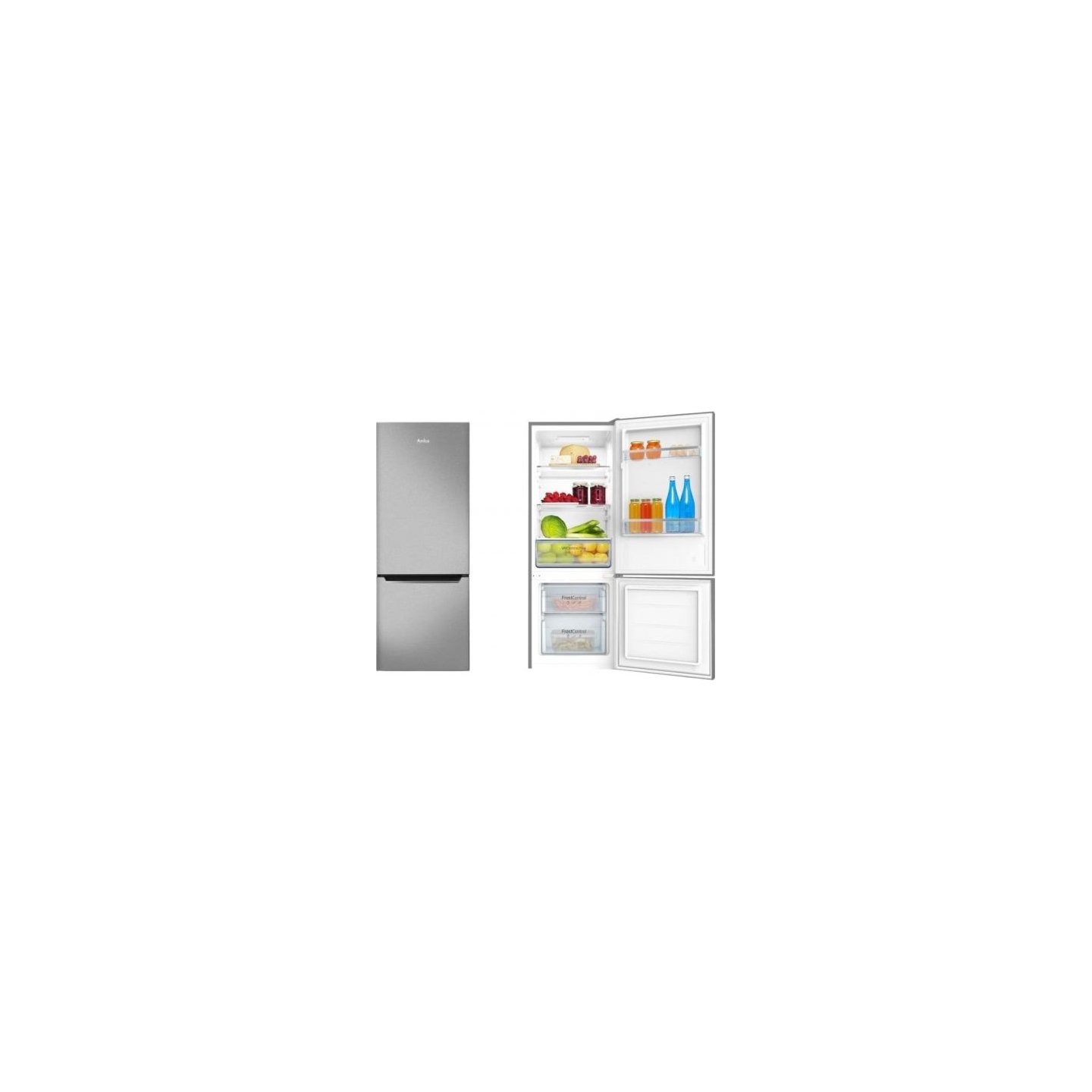 Amica FK244.4X(E) fridge-freezer