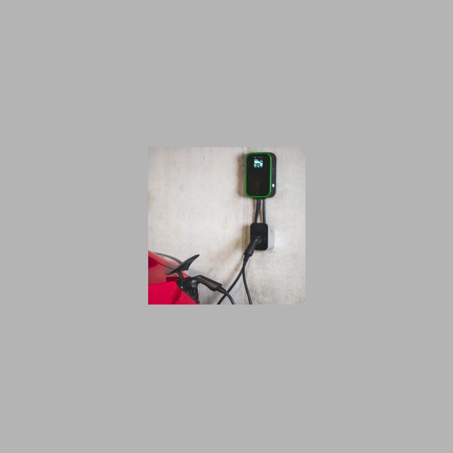 Green Cell EV wall charger PowerBox 22kW Type2 RFI