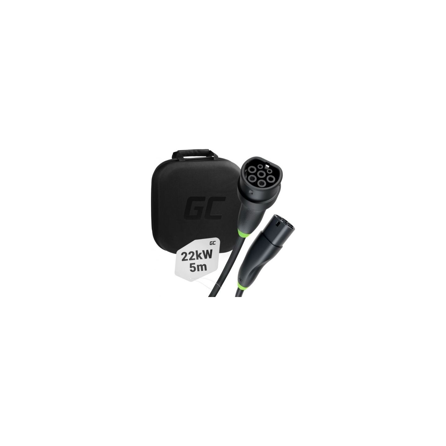 Green Cell EV cable GC Snap 22kW, 5m, Type 2