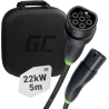 Green Cell EV cable GC Snap 22kW, 5m, Type 2