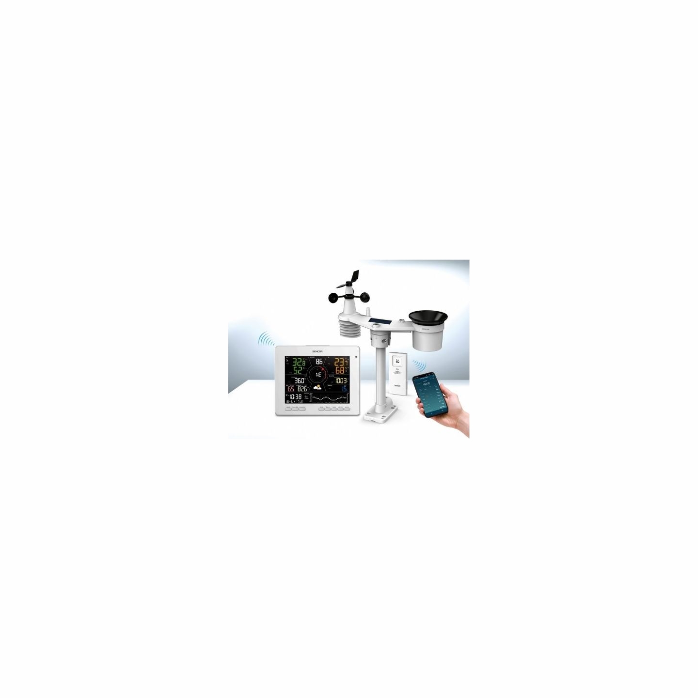 Sencor Weather station SWS 16600 WiFi 7 in 1