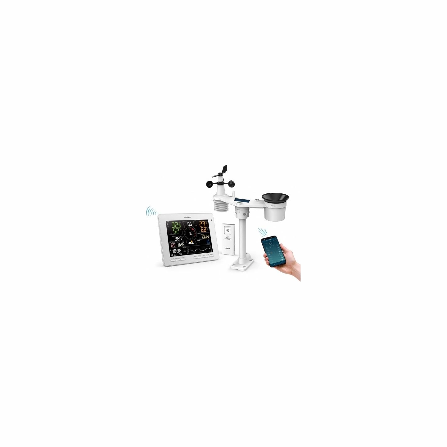 Sencor Weather station SWS 16600 WiFi 7 in 1