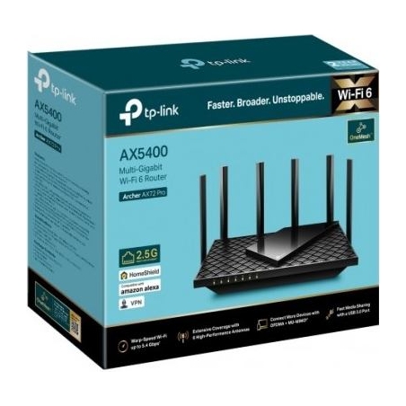 Tp-Link Router Archer AX72 Pro WiFi AX5400
