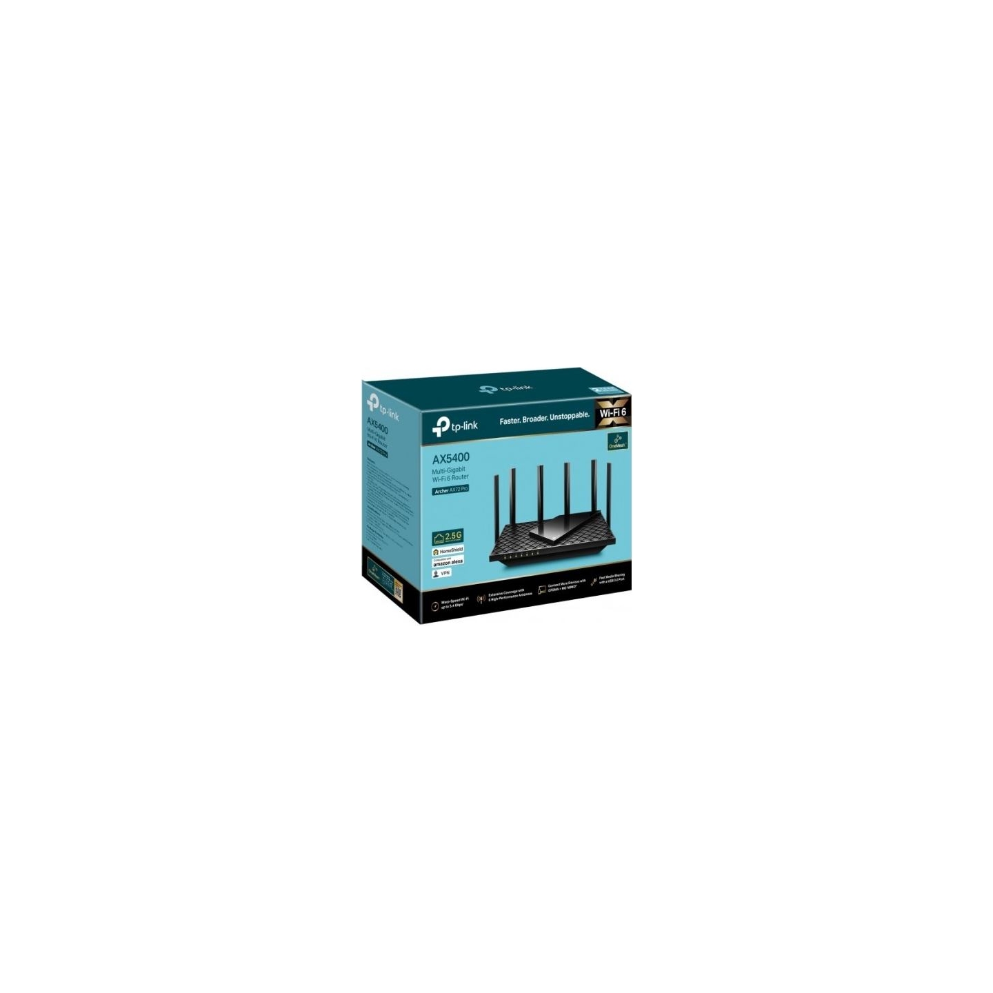 Tp-Link Router Archer AX72 Pro WiFi AX5400