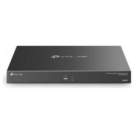 Tp-Link 16 Channel Network Video Recorder 320Mbps Incoming Bandwidth, 320Mbps Outgoing Bandwidth, 8MP Resolut VIGI NVR4016H