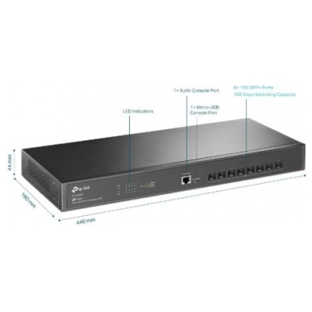Tp-Link SX3008F switch 8xSFP+