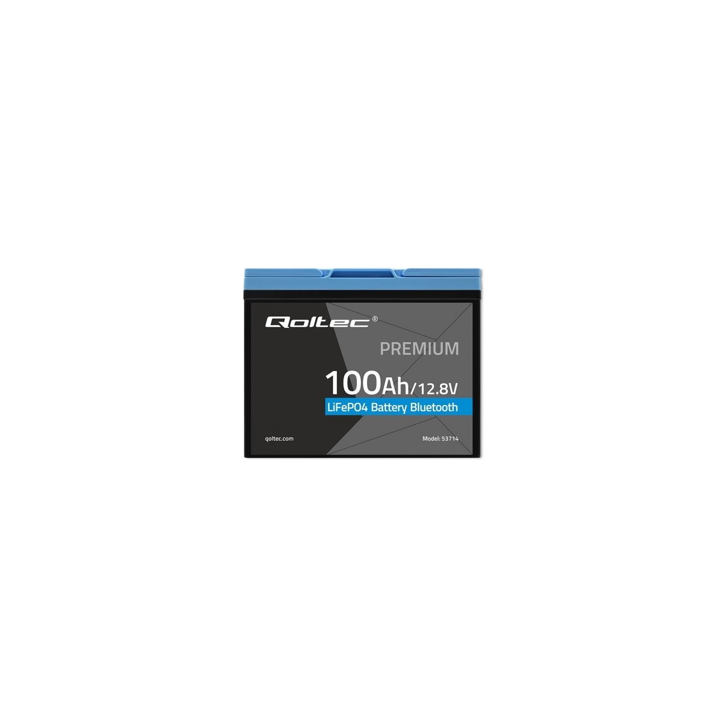Qoltec LiFePO4 battery 12.8V 100Ah 1280Wh BMS