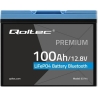 Qoltec LiFePO4 battery 12.8V 100Ah 1280Wh BMS