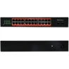 Qoltec Gigabit Ethernet SWITCH PoE 24xRJ45 2xSFP