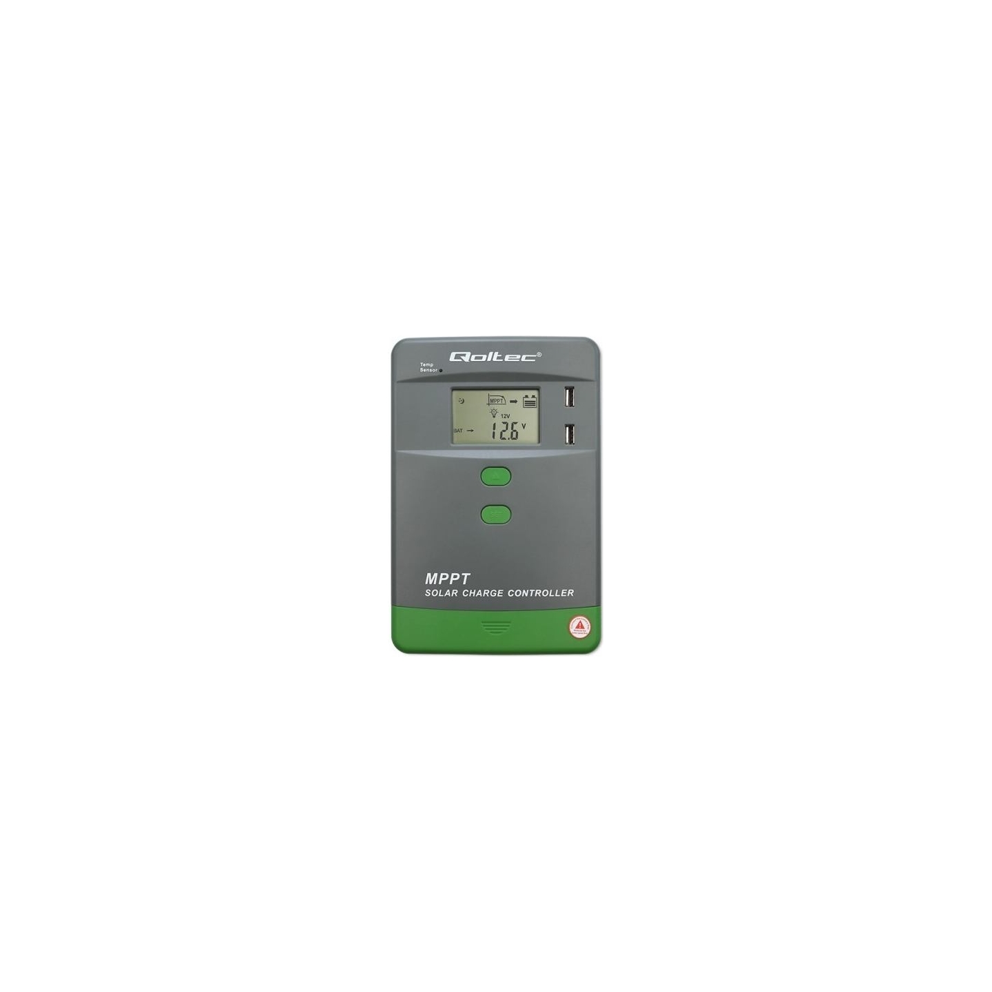 Qoltec Solar charge contorller MPPT 30A 12V24V LCD
