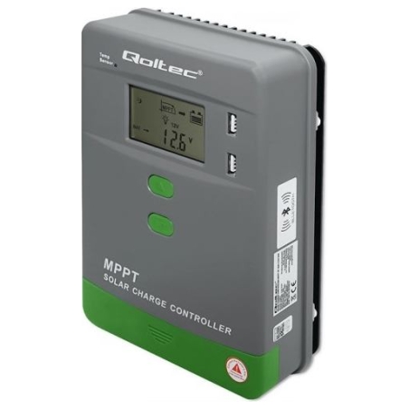 Qoltec Solar charge contorller MPPT 30A 12V24V LCD