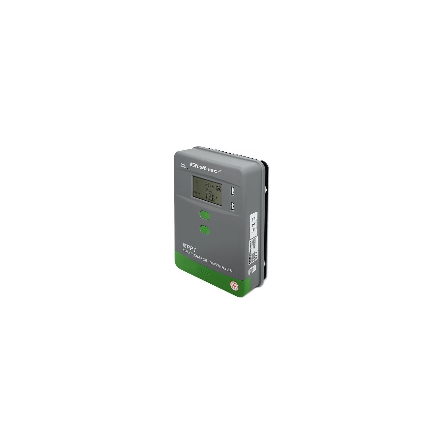 Qoltec Solar charge contorller MPPT 30A 12V24V LCD