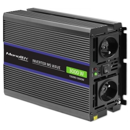 Qoltec Voltage converter 1500W,3000W MS Wave