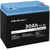 Qoltec LiFePO4 battery 12.08V, 30Ah, 384Wh, BM