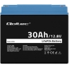 Qoltec LiFePO4 battery 12.08V, 30Ah, 384Wh, BM