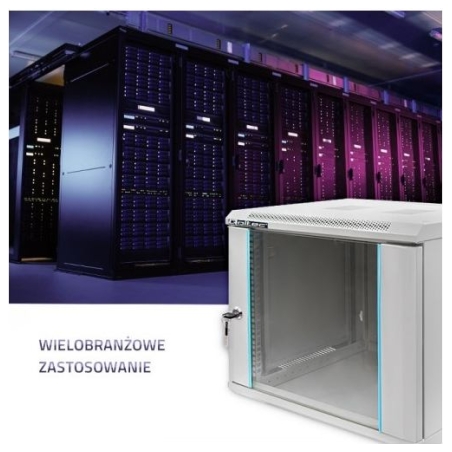 Qoltec RACK cabinet 19inches 600 x 600 x 500