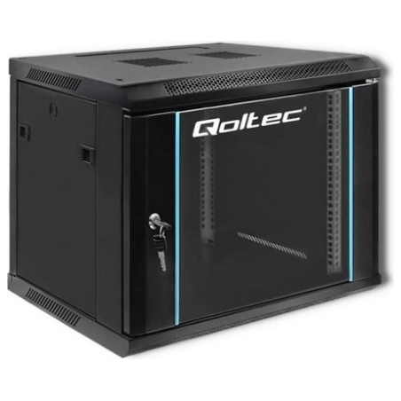 Qoltec RACK cabinet 19inches,9U, 600 x 500 x 450
