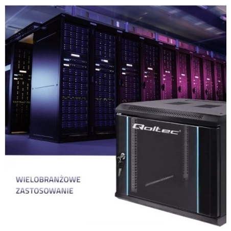 Qoltec RACK cabinet 19inches,9U, 600 x 500 x 450