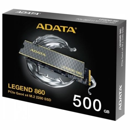 A-Data SSD LEGEND 860 500G PCIe 4x4 5000/3000 MB/s M.2