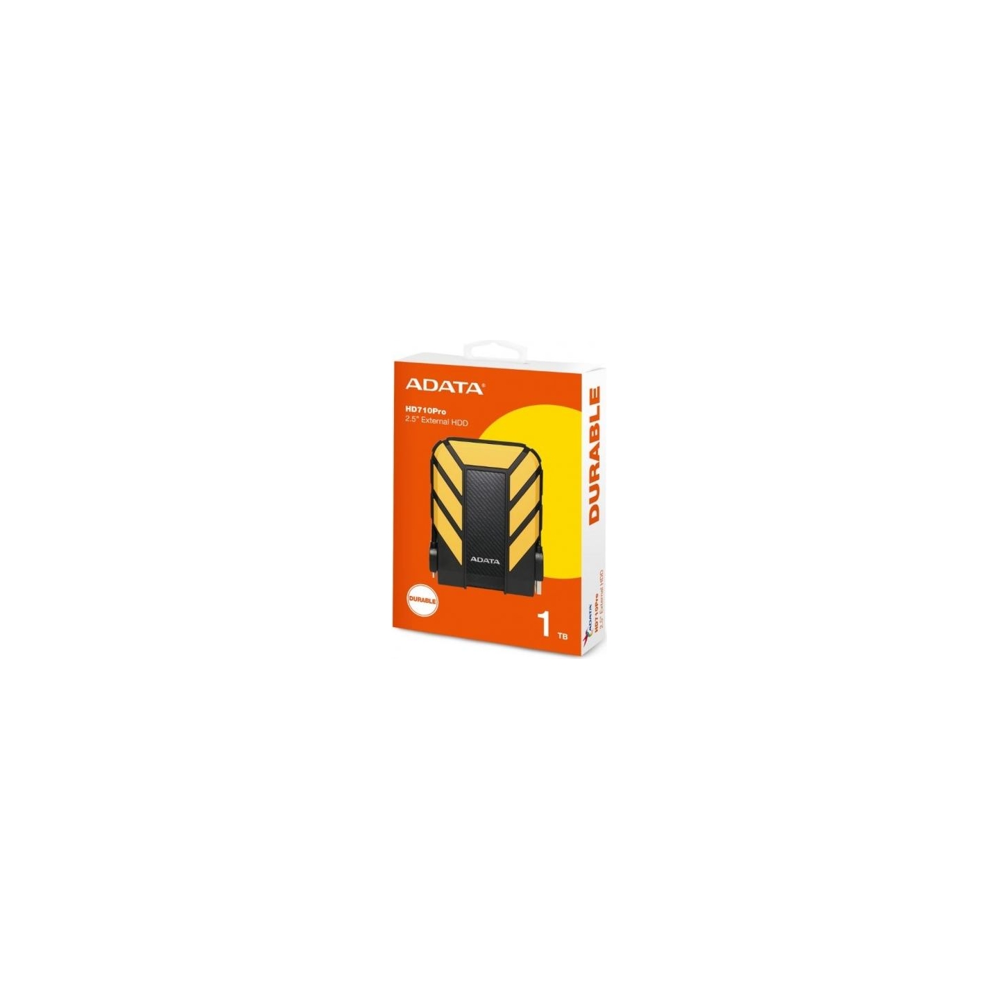 A-Data HDD DashDrive Durable HD710 1TB 2.5 USB3.1 yellow