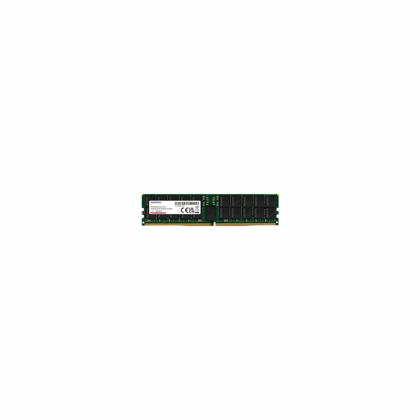 A-Data Memory DDR5 5600 RDIMM 64GB CL46 ST (Hynix 4096x4)
