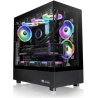 Thermaltake PC case View 270 Tempered Glass, glass side, CT140 Fan - black