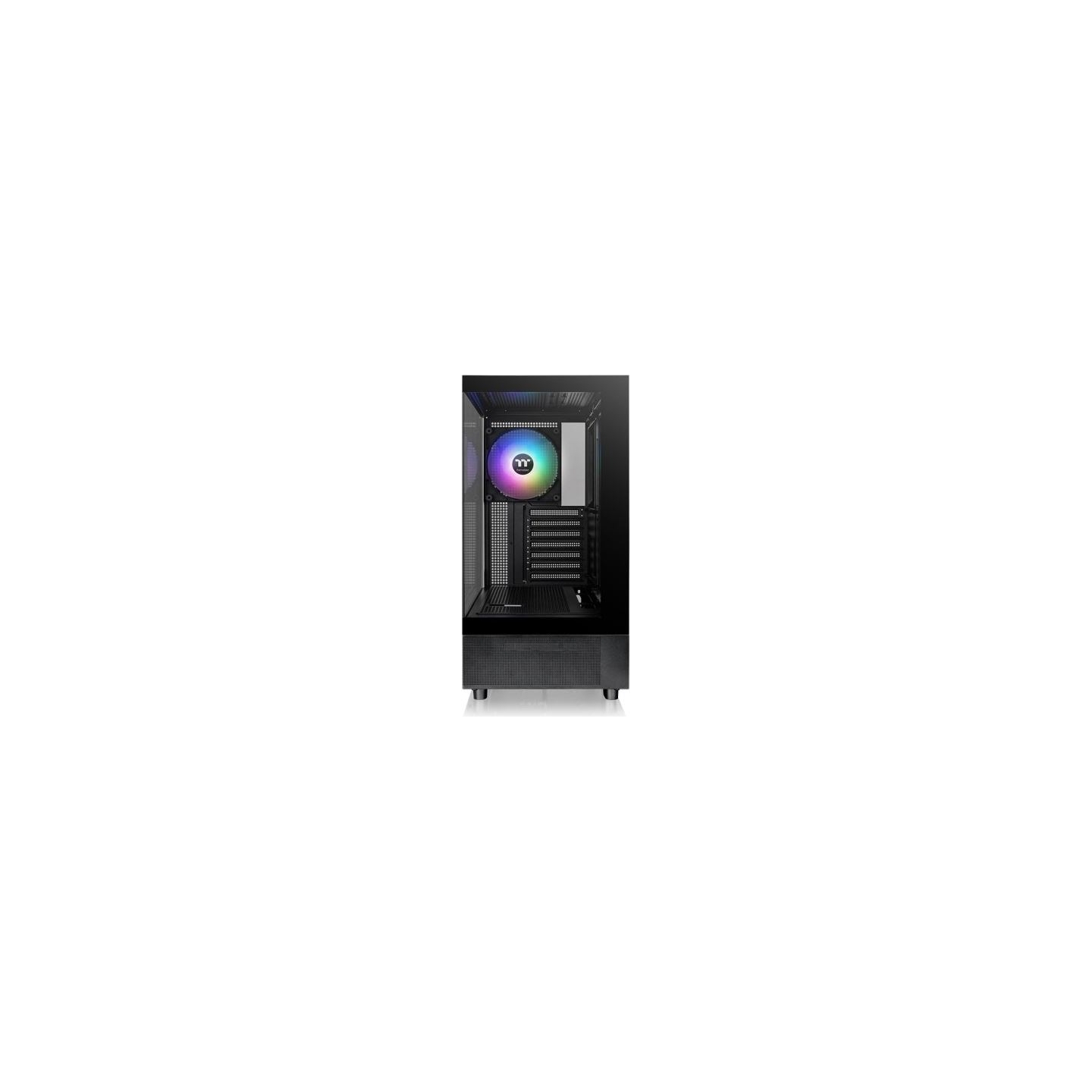Thermaltake PC case View 270 Tempered Glass, glass side, CT140 Fan - black