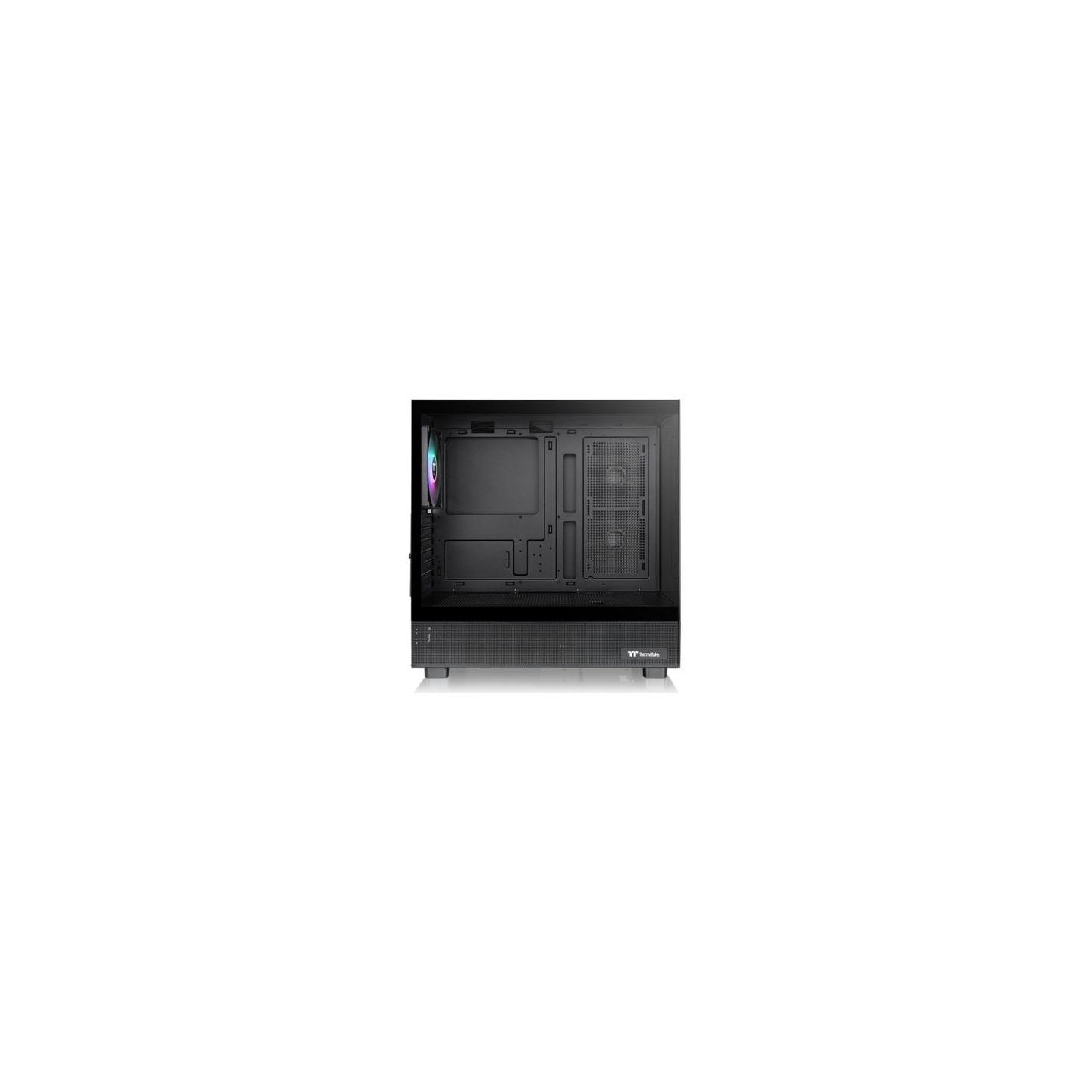 Thermaltake PC case View 270 Tempered Glass, glass side, CT140 Fan - black