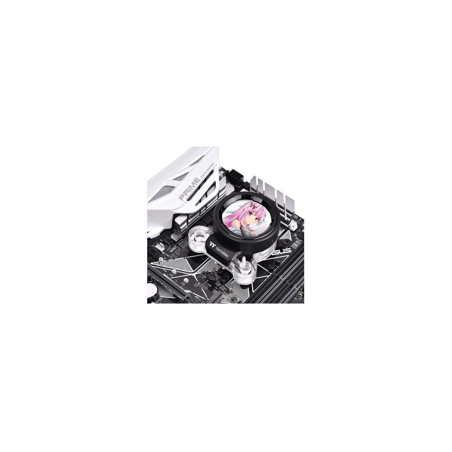 Thermaltake Water cooling Pacific MX2 Ultra CPU water block, copper, 2.1 LCD temperature sensor