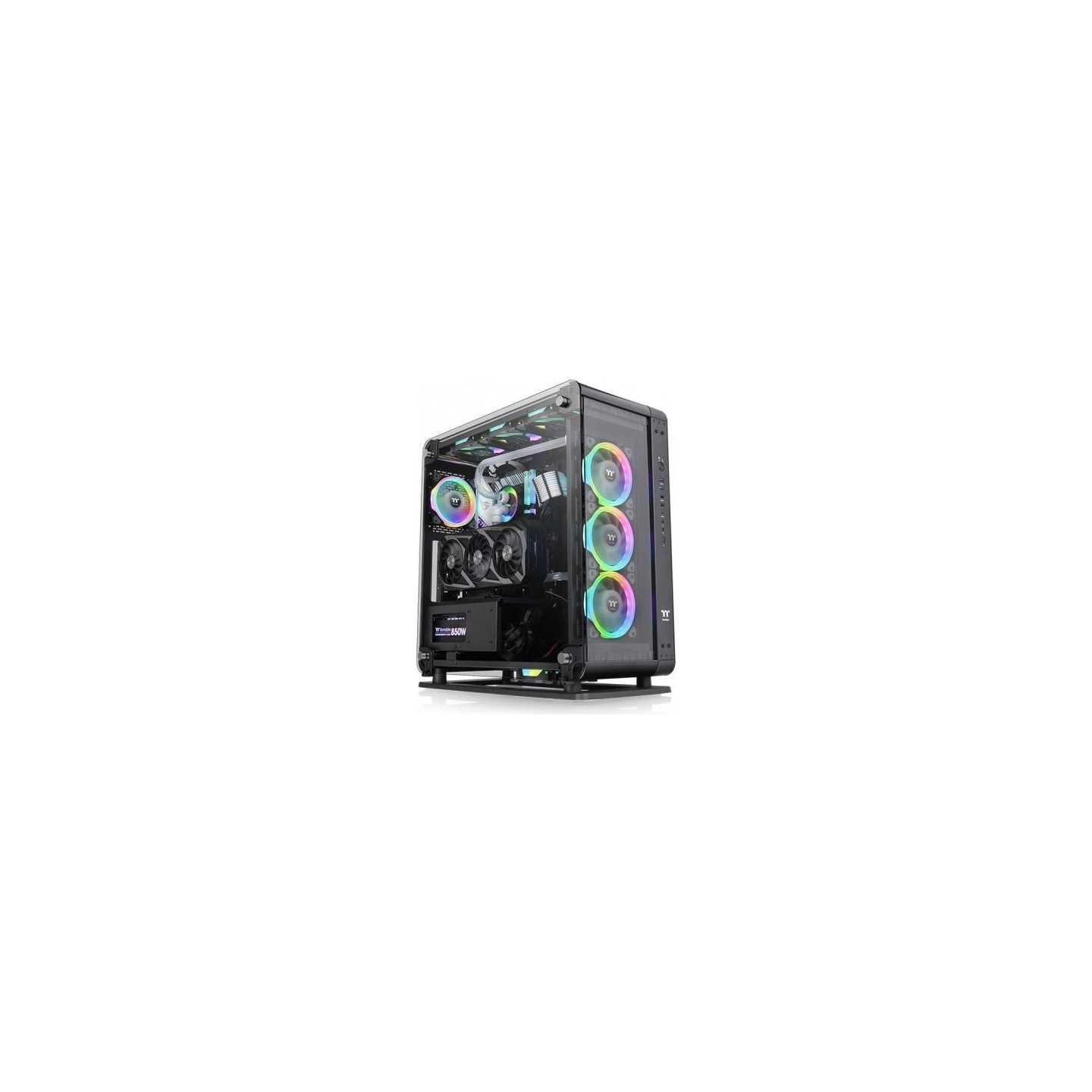 Thermaltake Core P6 Tem pered Glass Black
