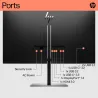 HP E32k G5 4K Charging Monitor - 31.5" 3840x2160 UHD 350-nit 60Hz AG, IPS, USB-C(65W/15W)/HDMI/DisplayPort, 3x USB-A, speakers, 
